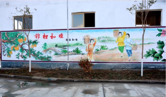 赣州乡镇文化墙 乡风文明焕发新活力