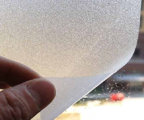 赣州玻璃门外面粘广告用什么材料好？