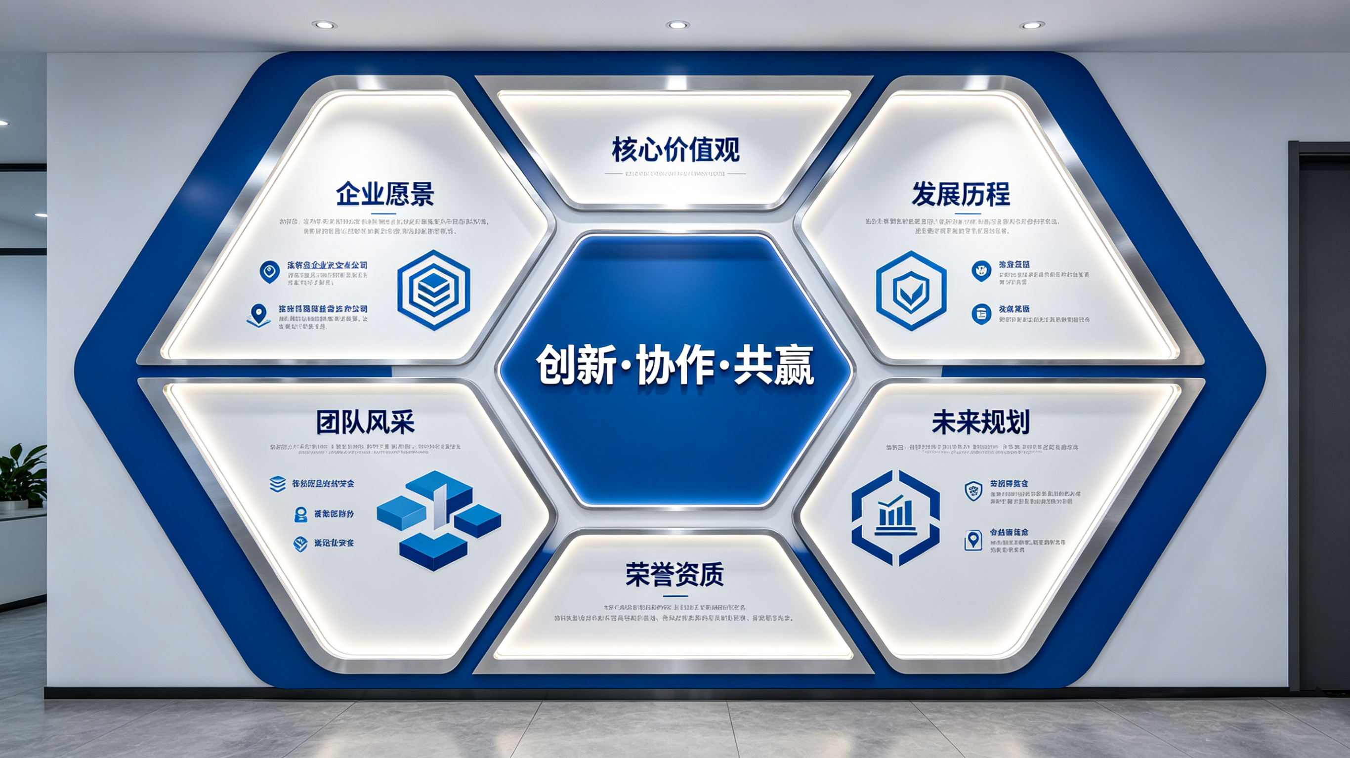 赣州企业文化墙六边形避坑指南（新手常犯5个错误）